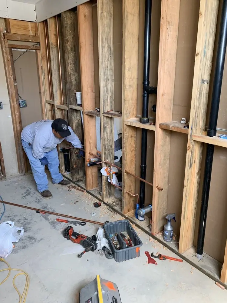 Commercial rough-in plumbing for Commercial Plumbing in Swanzey